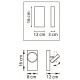 Бра Lightstar Fico 740617