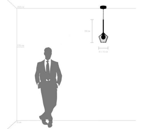 Подвесной светильник Lightstar Vetro 801201