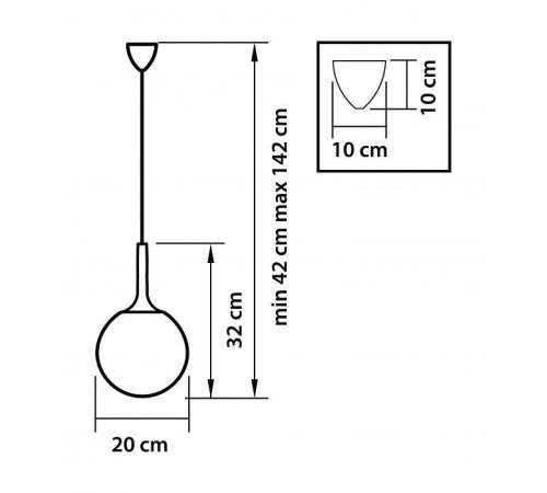 Подвесной светильник Lightstar Globo 813022