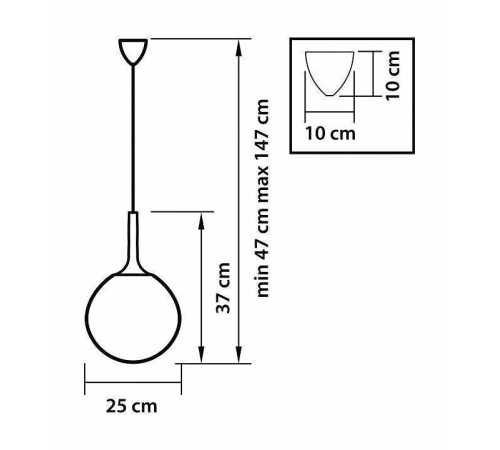 Подвесной светильник Lightstar Globo 813033