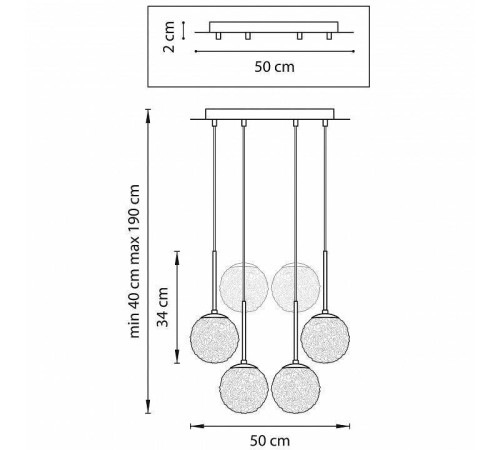 Подвесной светильник Lightstar Bari 815260