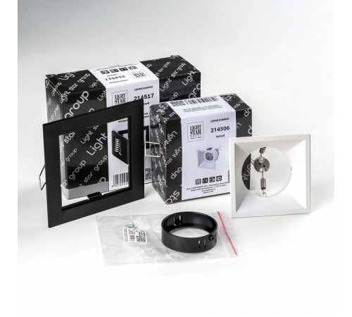 Встраиваемый светильник Lightstar Domino D51706BMOD