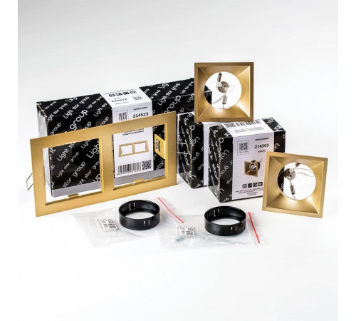 Встраиваемый светильник Lightstar Domino D5230303BMOD