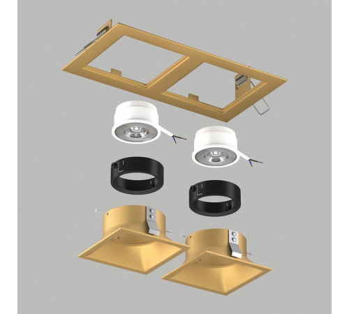 Встраиваемый светильник Lightstar Domino D5230303BMOD