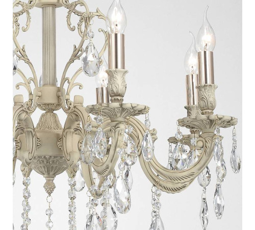 Подвесная люстра Lucia Tucci Barletta BARLETTA 1730.8 cream white