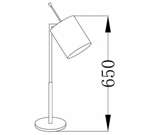 Настольная лампа декоративная Lucia Tucci Bristol 4 BRISTOL T893.1