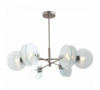 Люстра на штанге iLamp Panorama 15598-6 SN+CL