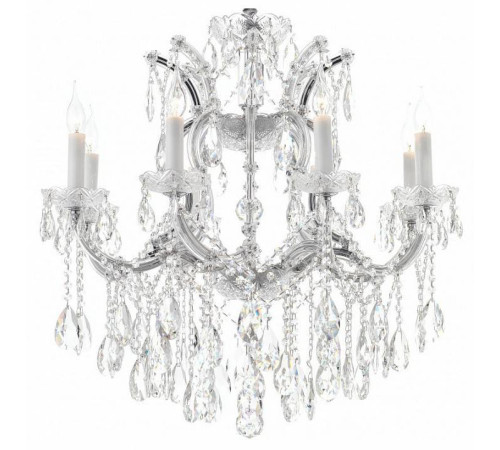 Подвесная люстра iLamp Diamond 6071-8 CR+CL