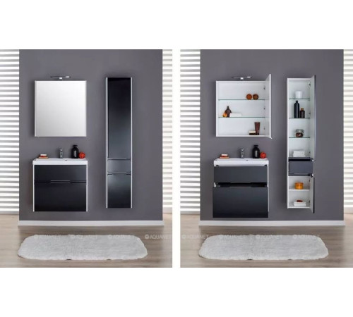 Зеркало Aquanet Латина 70 70 см белый 00179997