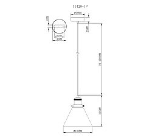 Подвесной светильник Moderli Single V11428-1P