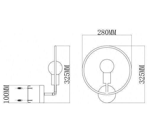 Бра Moderli Sachara V11581-1W