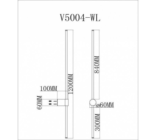 Бра Moderli Ricco V5004-WL