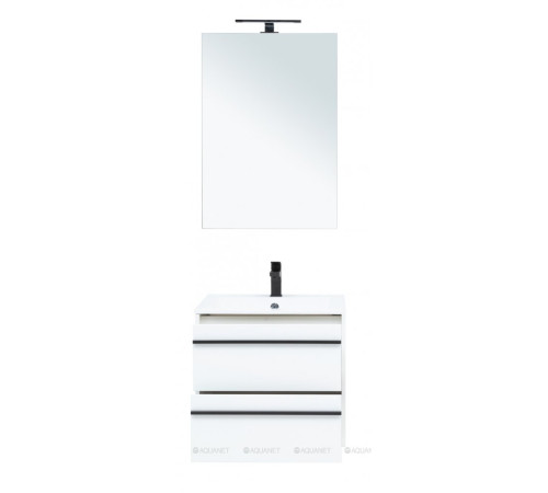 Набор мебели для ванной Aquanet Lino 60 белый матовый 00271951