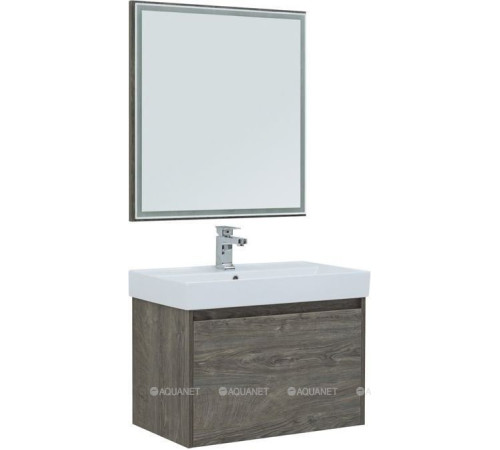Набор мебели для ванной Aquanet Nova Lite 75 1+1 ящик дуб рошелье 00242295