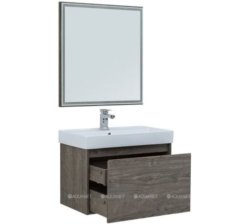 Набор мебели для ванной Aquanet Nova Lite 75 1+1 ящик дуб рошелье 00242295