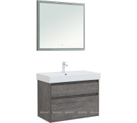 Набор мебели для ванной Aquanet Nova Lite 85 2 ящика дуб рошелье Slim Synergy 00274178