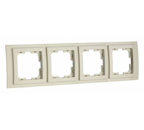 Рамка на 4 поста Mono Electric Larissa 103-171700-163