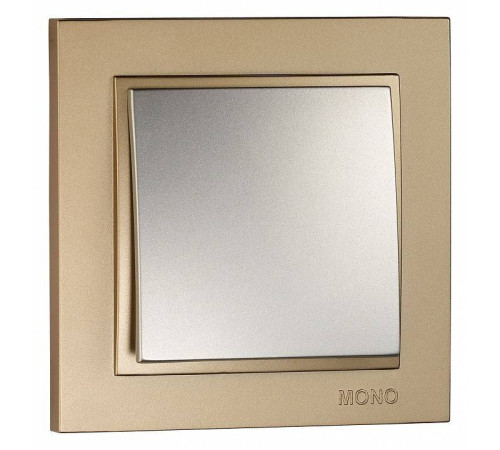 Выключатель одноклавишный без рамки Mono Electric Despina / Larissa 500-002125-100