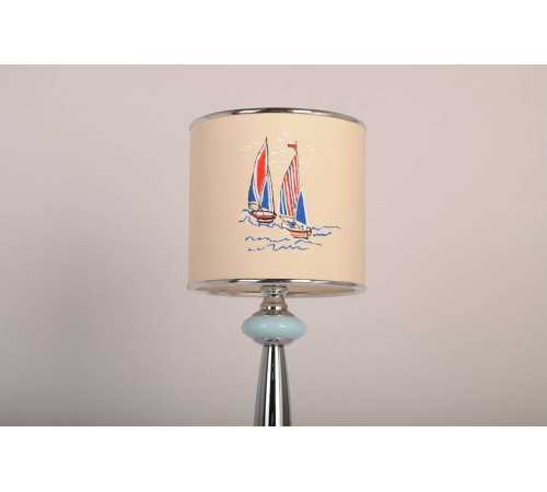 Настольная лампа декоративная Manne TL.7737-1BL TL.7737-1BL (корабли) настольная лампа 1л