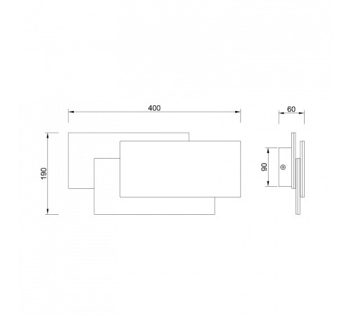 Накладной светильник Mantra Tahiti 8088