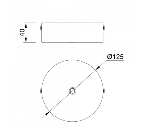 Основание Mantra Modular Light Florones 9354