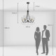 Подвесная люстра MW-Light Альгеро 9 5 ламп 285012405