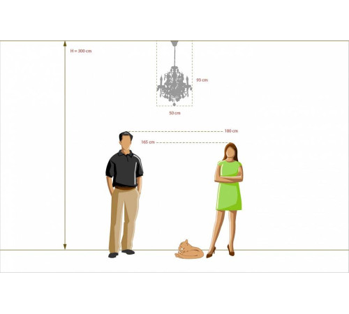 Подвесная люстра MW-Light Каролина 7 367013306