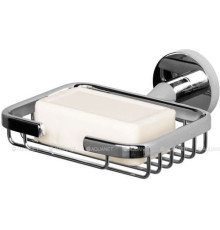 Мыльница Aquanet металлическая прямоугольная хром 3611