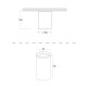 Накладной светильник Maytoni Focus Design C036CL-01B