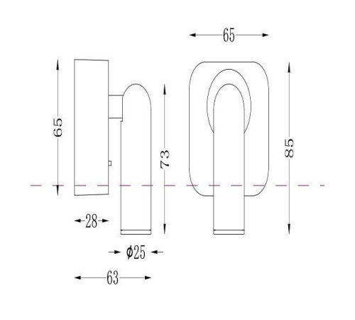Спот Maytoni Mirax C039WL-L3B3K