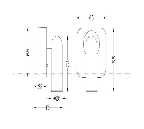 Спот Maytoni Mirax C039WL-L3W3K
