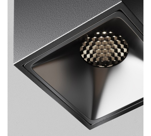 Накладной светильник Alfa LED C065CL-8W4K-SQ-B