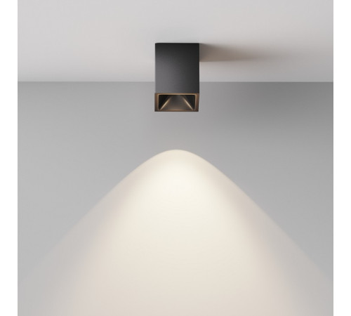 Накладной светильник Alfa LED C065CL-8W4K-SQ-B