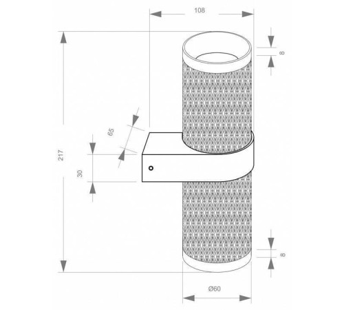 Накладной светильник Maytoni Focus Design C069WL-02MG