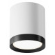 Накладной светильник Maytoni Hoop GX53 белый/черный C086CM-GX53-MRD-WB