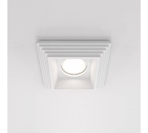 Встраиваемый светильник Maytoni Gyps Modern DL005-1-01-W-1