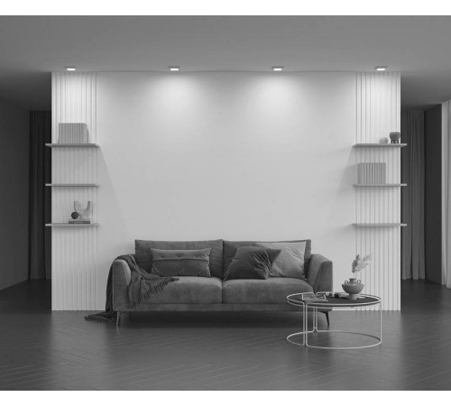 Встраиваемый светильник Maytoni Gyps Modern DL005-1-01-W-1