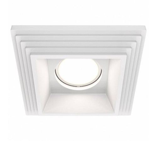 Встраиваемый светильник Maytoni Gyps Modern DL005-1-01-W-1