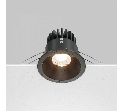 Встраиваемый светильник Maytoni Zoom DL034-01-12W2.7K-B