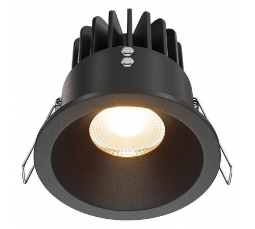 Встраиваемый светильник Maytoni Zoom DL034-01-12W2.7K-B