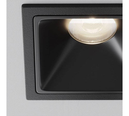 Встраиваемый светильник Maytoni Alfa LED DL043-01-10W4K-SQ-B-1