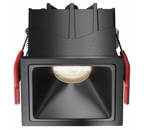 Встраиваемый светильник Maytoni Alfa LED DL043-01-10W4K-SQ-B-1