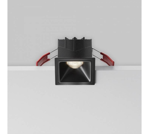 Встраиваемый светильник Maytoni Alfa LED DL043-01-10W4K-SQ-B-1