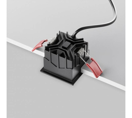 Встраиваемый светильник Maytoni Alfa LED DL043-01-10W4K-SQ-B-1