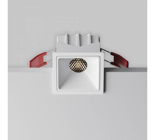 Встраиваемый светильник Maytoni Alfa LED DL043-01-10W4K-SQ-W-1