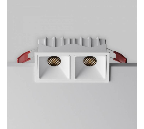 Встраиваемый светильник Maytoni Alfa LED DL043-02-10W3K-SQ-W-1