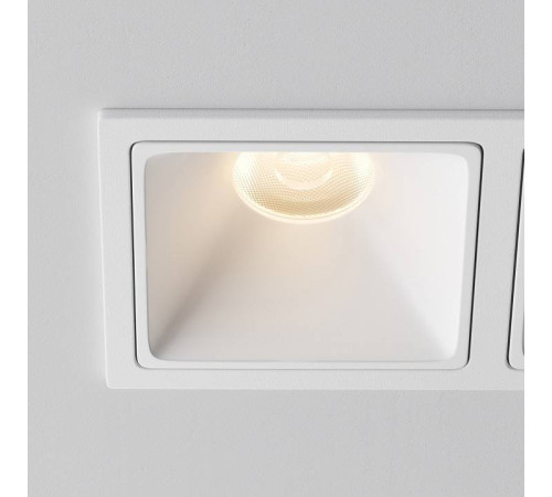 Встраиваемый светильник Maytoni Alfa LED DL043-02-10W3K-SQ-W-1