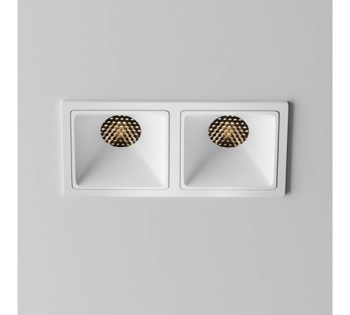 Встраиваемый светильник Maytoni Alfa LED DL043-02-10W3K-SQ-W-1