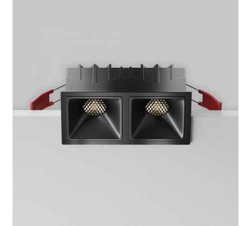 Встраиваемый светильник Maytoni Alfa LED DL043-02-10W4K-SQ-B-1