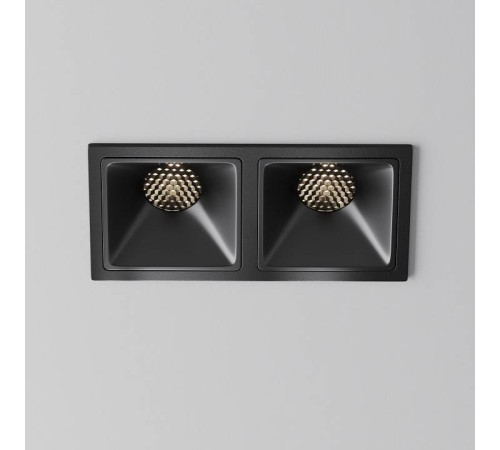 Встраиваемый светильник Maytoni Alfa LED DL043-02-10W4K-SQ-B-1